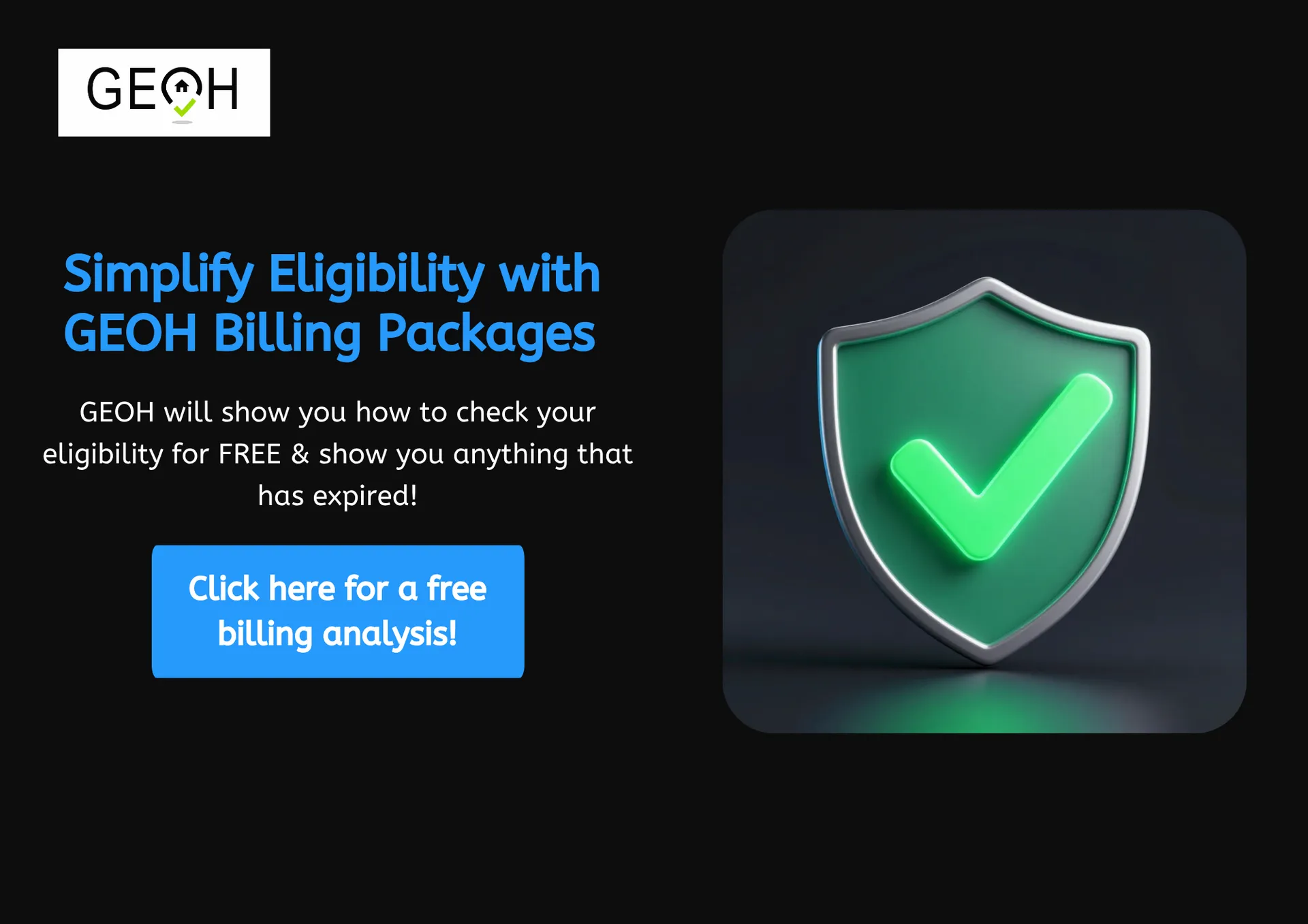 GEOH billing packages for home care agencies