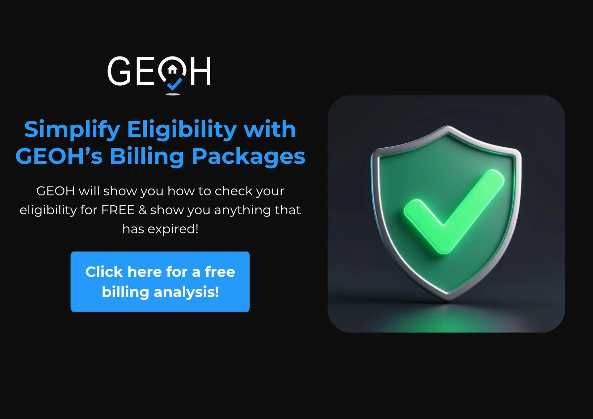 Simplify Eligibility with GEOH's Billing Packages